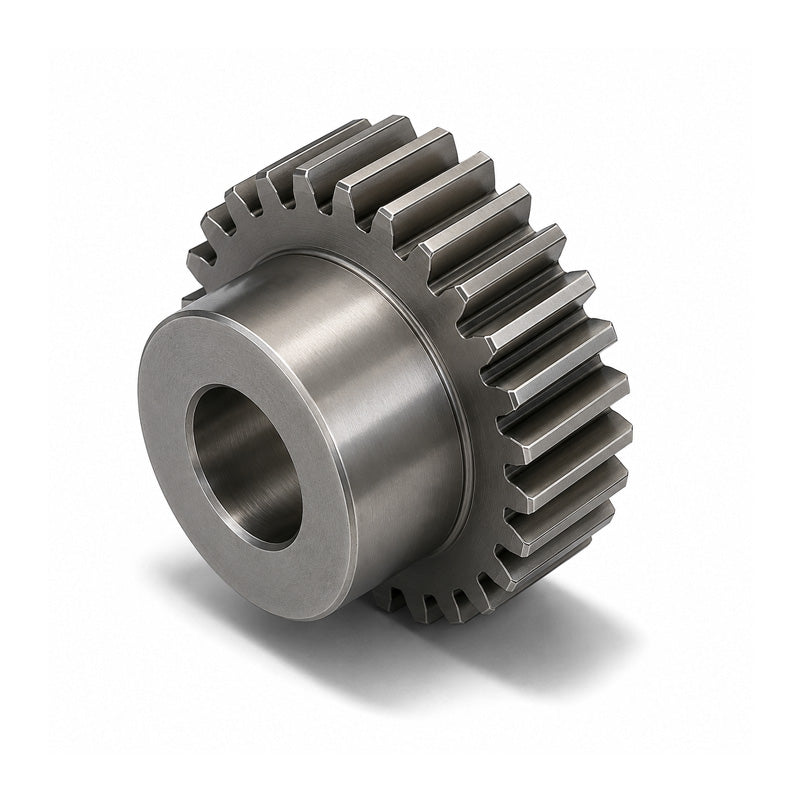 SS12.5/120B-12 Metric EN8 Spur Gear 120 Tooth 1.25 Mod Pilot Bored 14mm Or Smaller (H8)