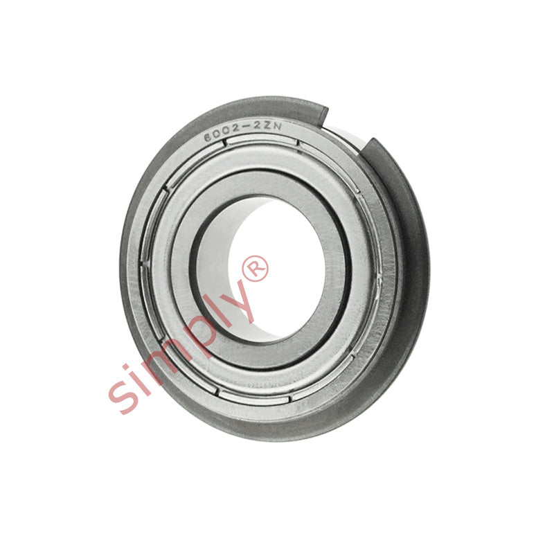 Major Branded 60022ZNR Metal Shielded Snap Ring Deep Groove Ball Bearing 15x32x9mm