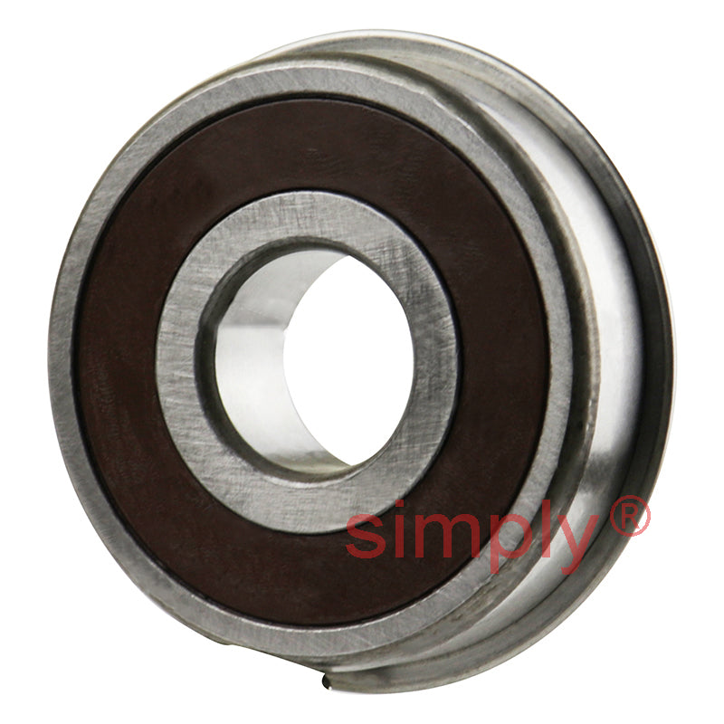 Major Branded 63062RS1NR Rubber Sealed Snap Ring Deep Groove Ball Bearing 30x72x19mm