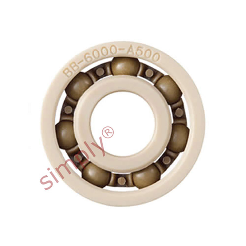 xiros xirodur BB626A50070PAI Open Type Polymer Ball Bearing with PEEK Cage and PAI Balls 6x19x6mm - Allow 2-3 Days