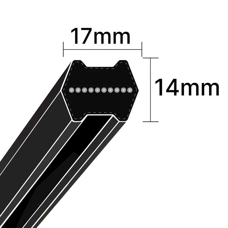 BB42 Pix Hexagon Section Double Sided V-Belt