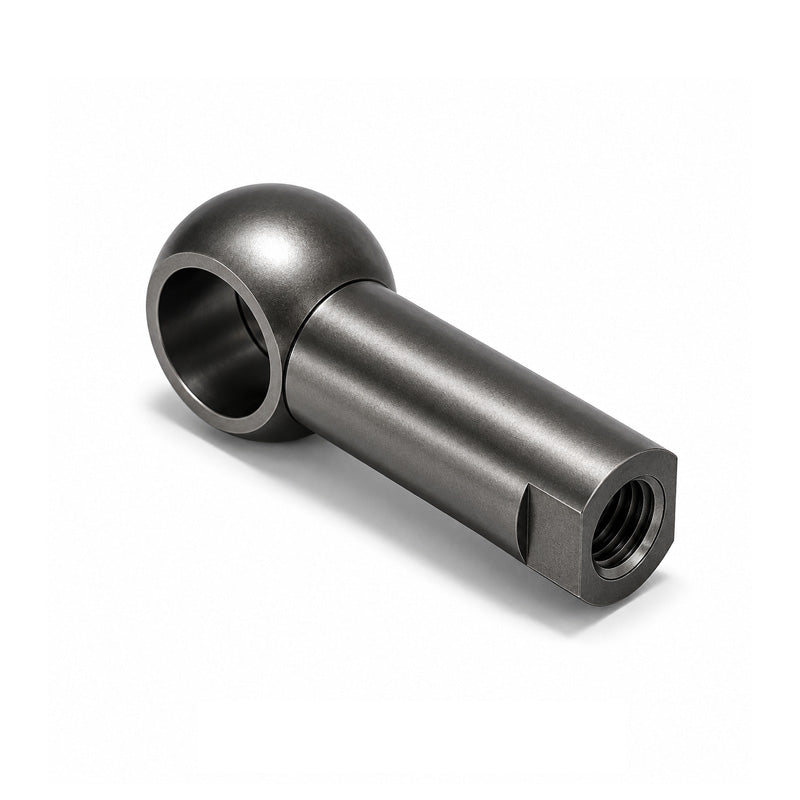 Chiavette A19 Left Hand Steel Ball Socket with Internal Snap Ring 19mm Ball Diameter M14x1.5 Thread - Allow 2-3 Days