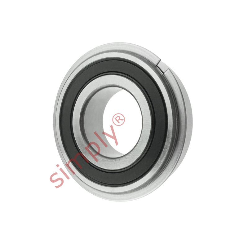 Major Brand 16032RSNR Rubber Sealed with a Snap Ring Deep Groove Ball Bearing 0.3125x0.875x0.34375 inch