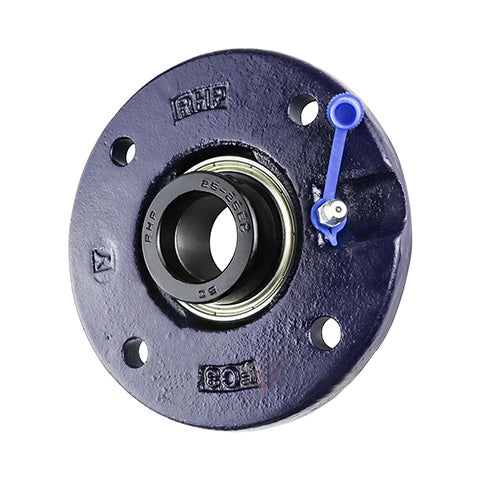 RHP FC7/8DEC-RHP Four Bolt Round Cast Iron Flanged Bearing Unit and 7/8 inch Insert