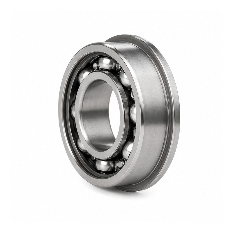 SF603 Budget Stainless Steel Open Flanged Deep Groove Ball Bearing 3x9x3mm
