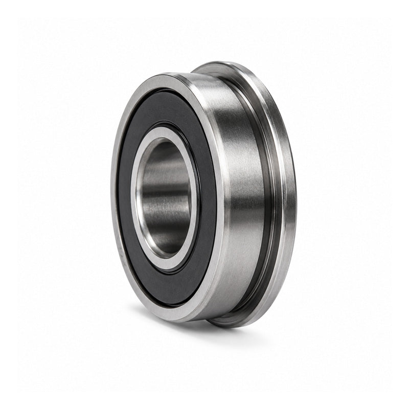 F6882RSW6 Budget Rubber Sealed Flanged Deep Groove Ball Bearing 8x16x6mm