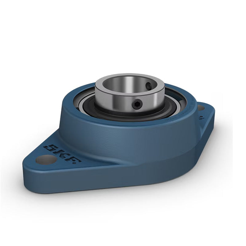 SKF FYTJ1-1/2TF Square Cast Housing with Grub Screw 1-1/2 inch Insert