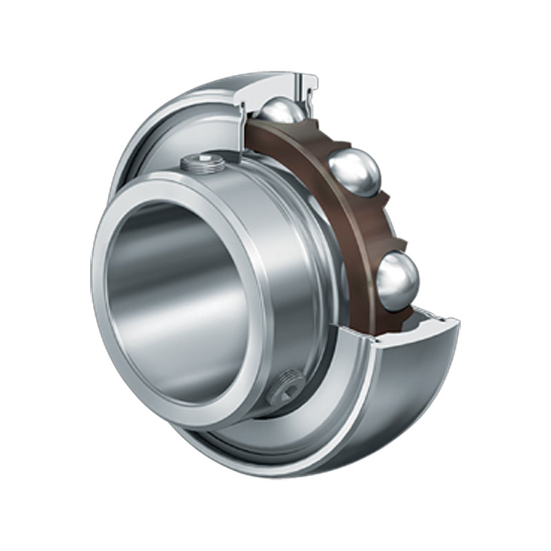 INA GAY010NPPBAS2V Imperial Spherical Outer Bearing Insert with P Seals and Grub Screws 15.88x40x22mm