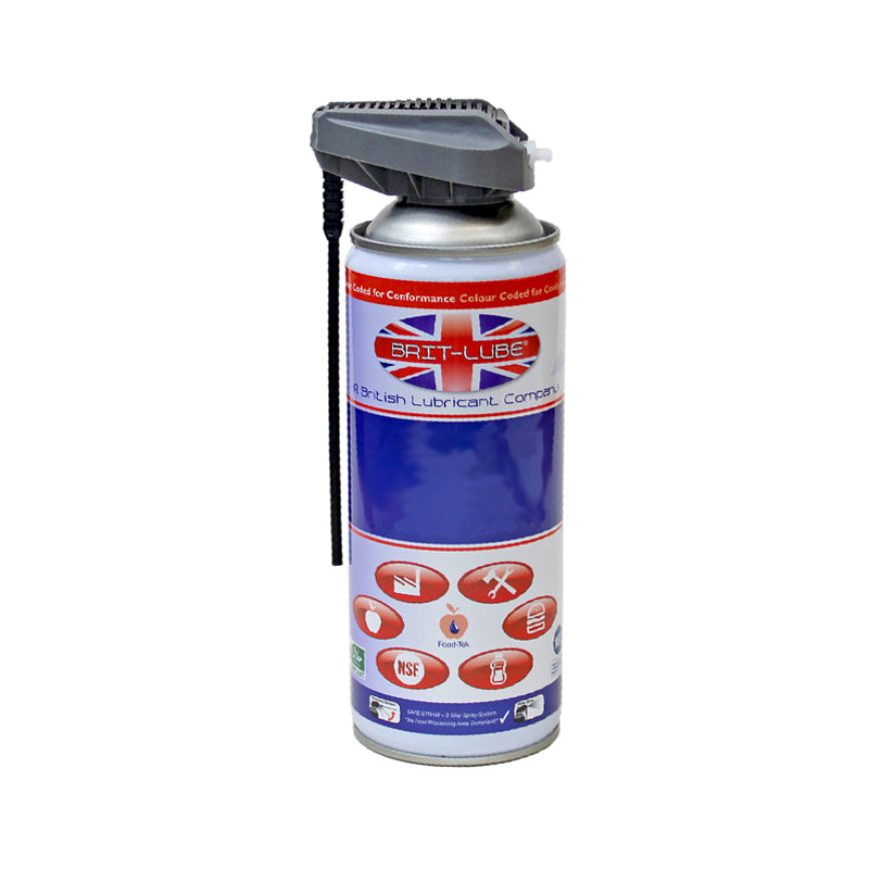 Brit-Lube Indu-Tek WD Penetrating Release Spray 400ml - Allow 2-3 Days