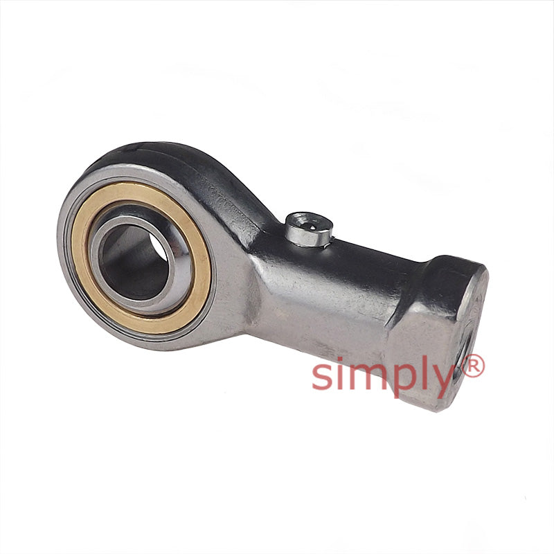 Fluro GIRS14 Right Hand Stainless Steel / Bronze Female Plain Rod End M14 Thread