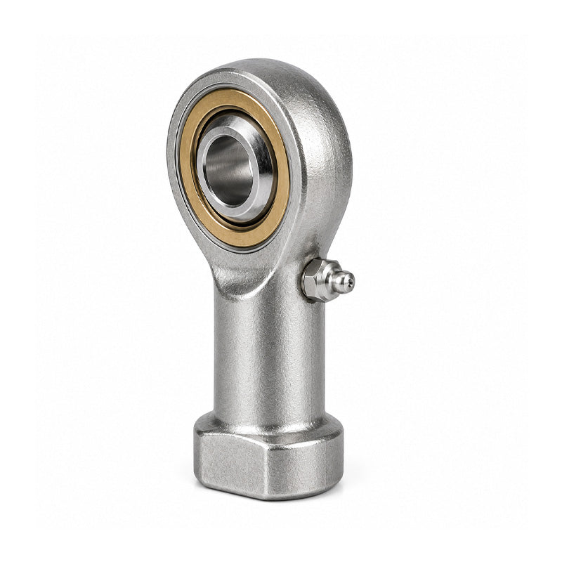 Fluro GIRS16BO Right Hand Stainless Steel / Bronze Lined Maintenance Free Studded Female Rod End M16 Thread