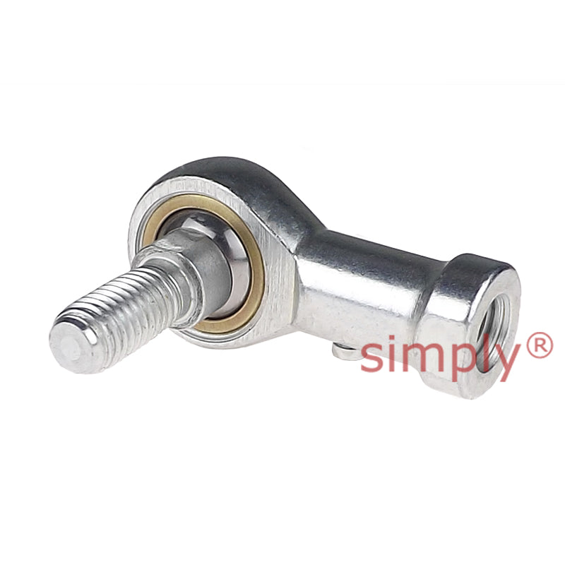 Fluro GIS5BO Right Hand Steel / Bronze Lined Maintenance Free Studded Female Rod End M5 Thread