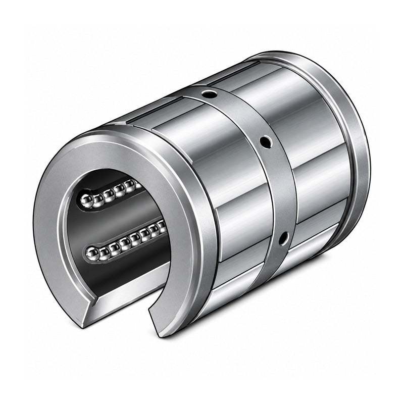 INA KXO10PP Imperial Open Self Aligning Linear Ball Bushing with Contact Seals 5/8x1-1/8x1-1/2 inch