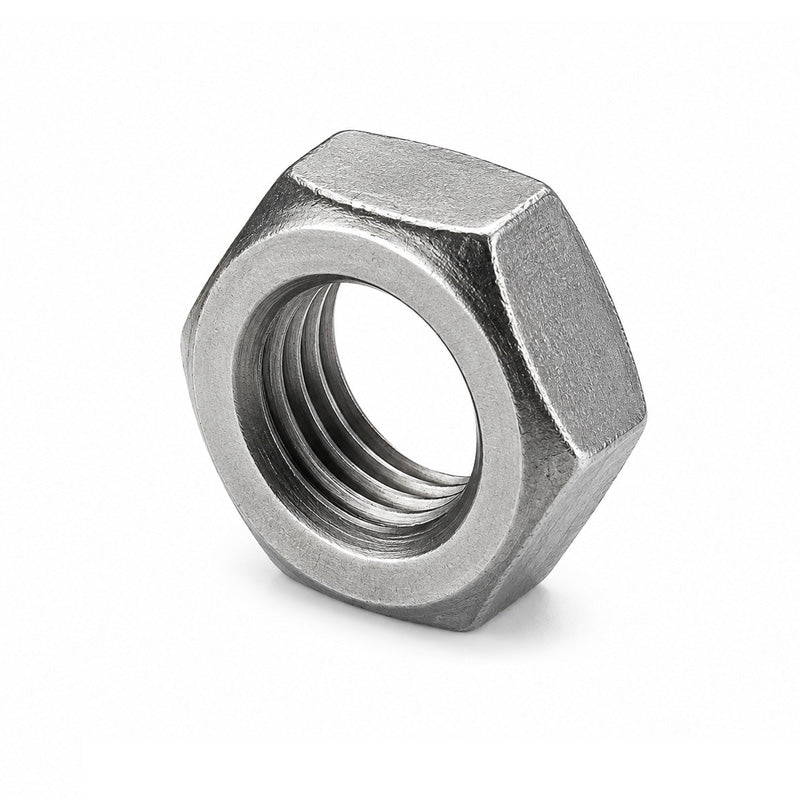 Unifix M24x36 - Grade 4 Steel Lock Nut DIN 936 with 3mm Pitch and Bright Zinc Plated Finish - Allow 2-3 Days