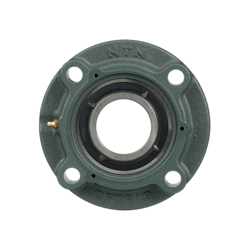 NTN UCFC207D1 Metric Four Bolt Cast Iron Round Flanged Housing with 35mm Insert - Allow 2-3 Days