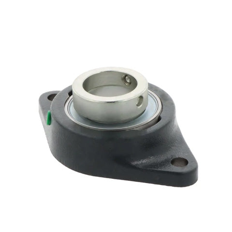 INA PCJ50XLNFA125 Four Bolt Cast Iron Square Housing with Eccentric Collar Insert and Anti-Corrosion Protection 50mm Bore