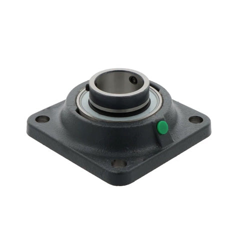 INA PCJY1 Four Bolt Cast Iron Square Housing with Grub Screw Insert 1 inch Bore
