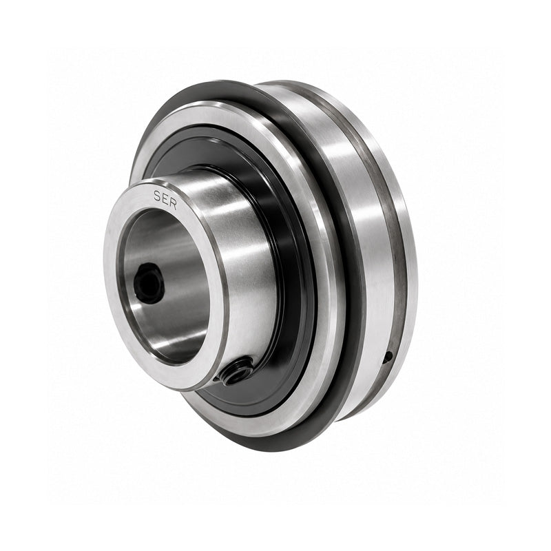 SER203-11 Imperial Bearing Insert and Snap Ring 11/16 inch Bore 47mm Outside Dia