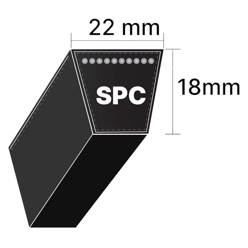 SPC3620 Pix Classical SPC-Section Muscle V-Belt