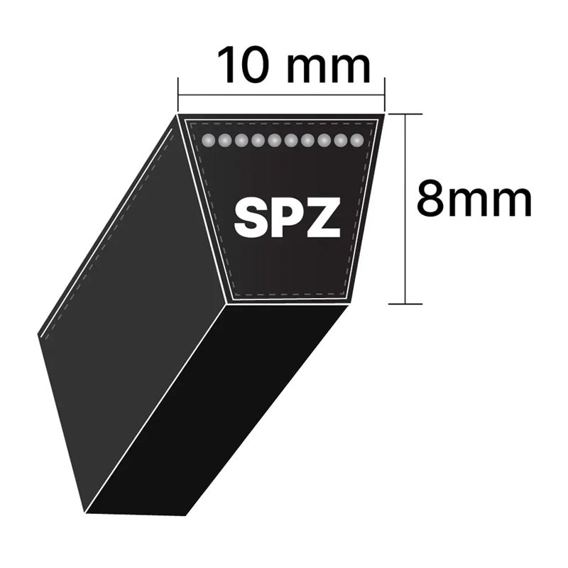 SPZ862 Pix Classical SPZ-Section Muscle V-Belt