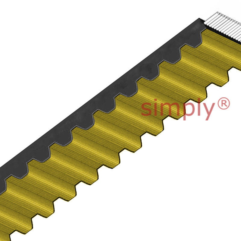 ContiTech SCC8M3280X36 Synchrochain Carbon Timing Belt 36mm Width 3280mm Length 410 Teeth - Allow 2-3 Days