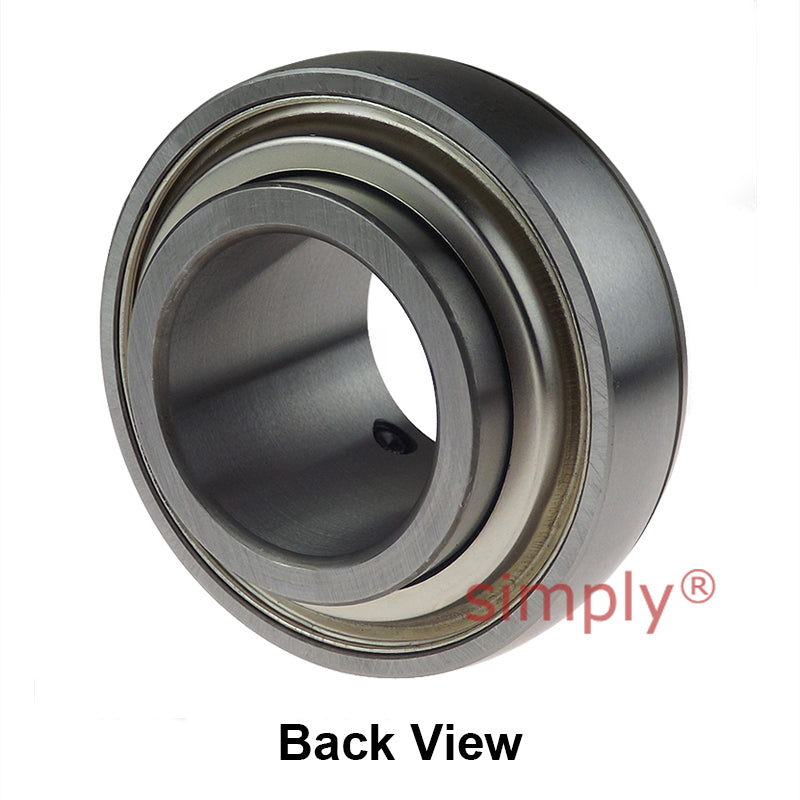 Challenge UC214-44 Imperial Insert with Grub Screws with 2-3/4 inch Bore 125mm Outside Dia and Triple Lip Seal Ideal for Agricultural and Outdoor Use