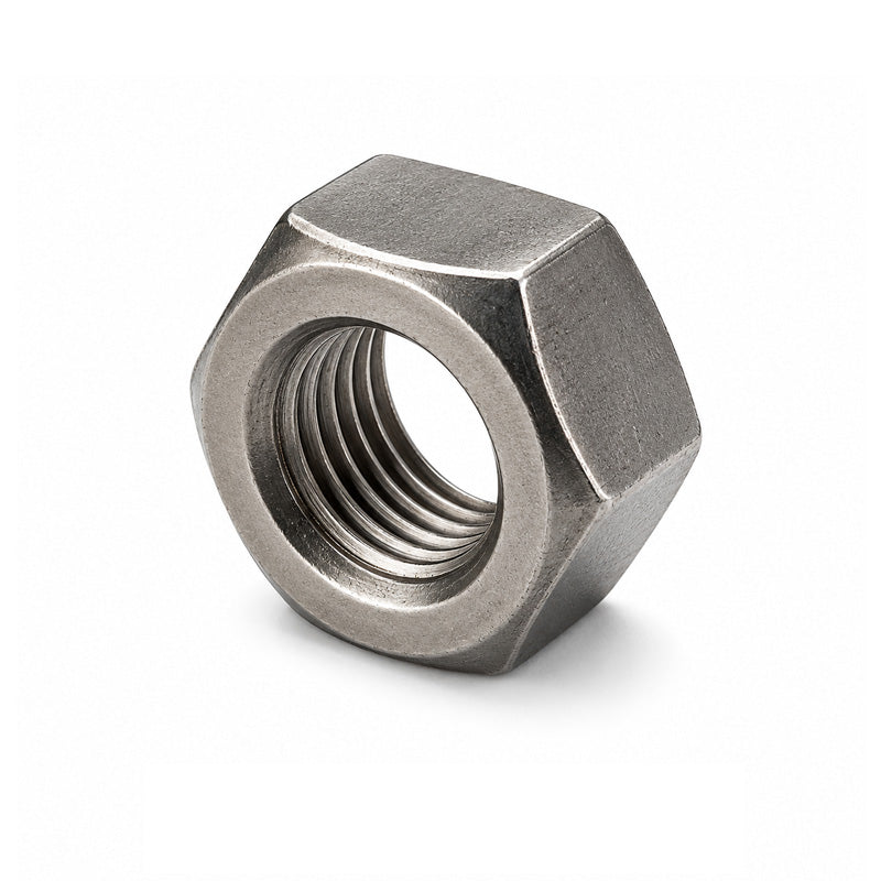 Unifix M10x17 - Class 10 Steel Full Nut DIN 934 with 1.5mm Pitch and Plain Finish - Allow 2-3 Days