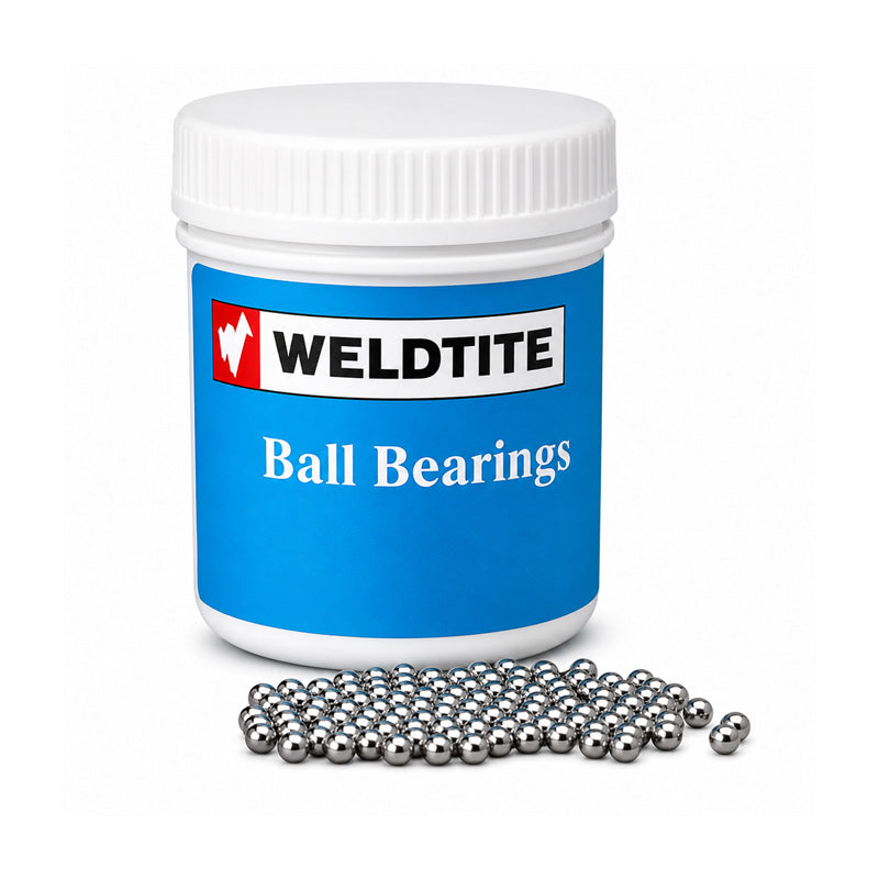 Approximately 500 x 3/16 inch Case Hardened Bicycle Ball Bearings in Storage Pot