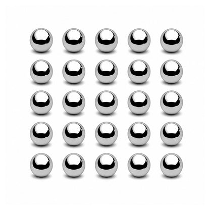 Pack of 36 Weldtite 3/16 inch Case Hardened Bicycle Ball Bearings