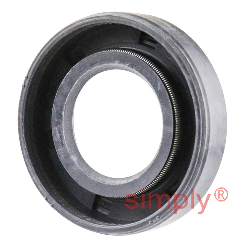 0.75x1.37x0.31 inch Nitrile Rubber Single Lip Rotary Shaft Oil Seal with Garter Spring R21 / SC