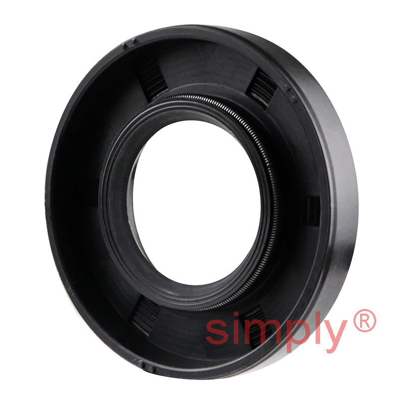 0.75x1.5x0.25 inch Nitrile Rubber Single Lip Rotary Shaft Oil Seal with Garter Spring R21 / SC