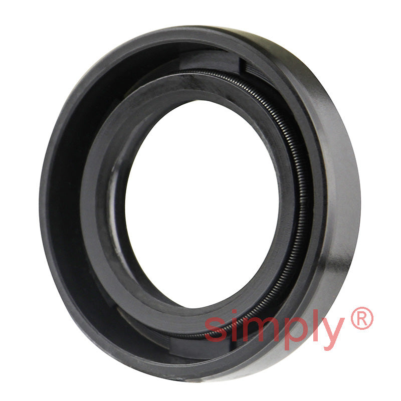 0.78x1.25x0.25 inch Nitrile Rubber Double Lip Rotary Shaft Oil Seal with Garter Spring R23 / TC Style