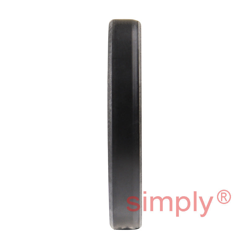1x1.62x0.25 inch Nitrile Rubber Double Lip Rotary Shaft Oil Seal with Garter Spring R23 / TC Style