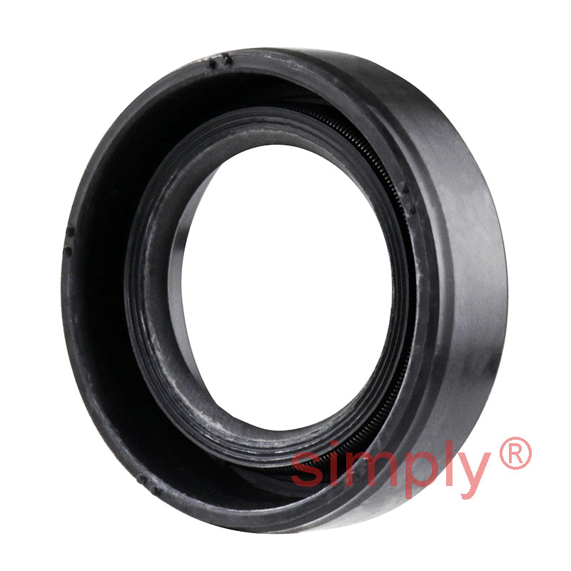 0.87x1.37x0.37 inch Nitrile Rubber Single Lip Rotary Shaft Oil Seal with Garter Spring R21 / SC