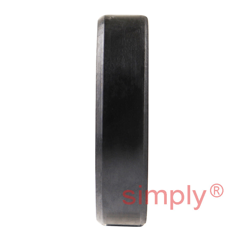 0.87x1.56x0.37 inch Nitrile Rubber Single Lip Rotary Shaft Oil Seal with Garter Spring R21 / SC
