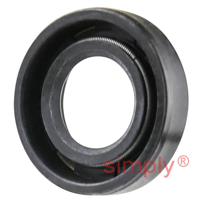 14x26x6mm Nitrile Rubber Single Lip Rotary Shaft Oil Seal with Garter Spring SC / R21