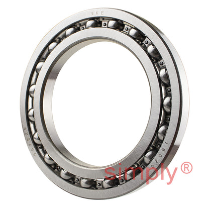 Major Branded 16020 Open Deep Groove Ball Bearing 100x150x16mm