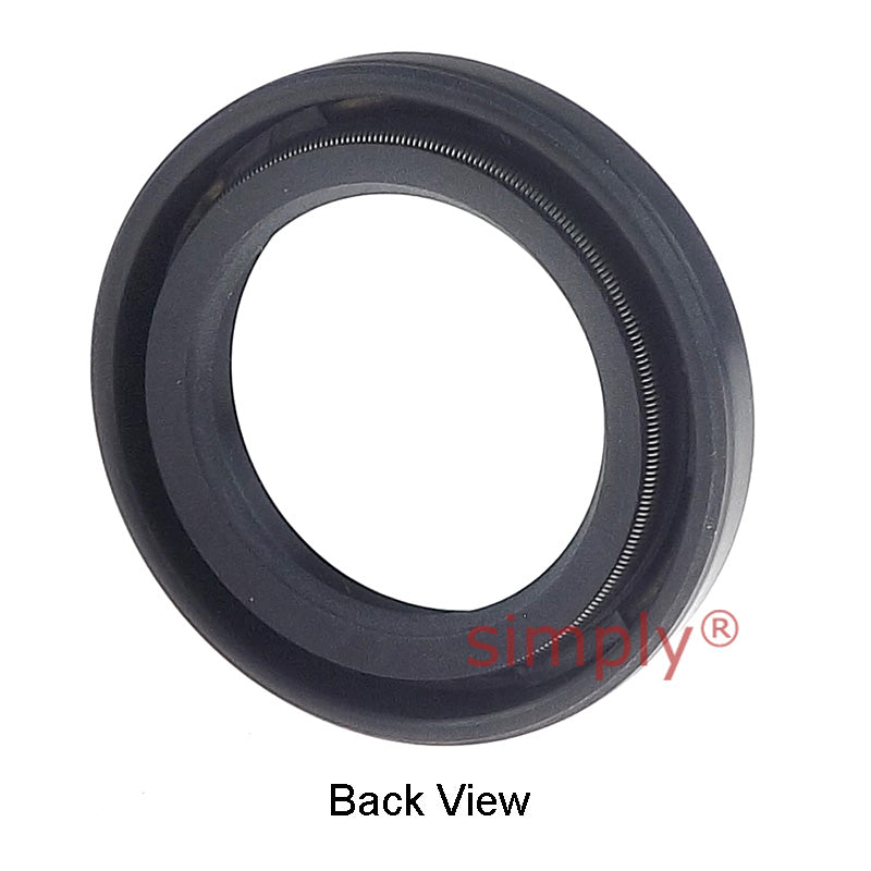 17x25x4mm Nitrile Rubber Double Lip Rotary Shaft Oil Seal with Garter Spring TC / R23