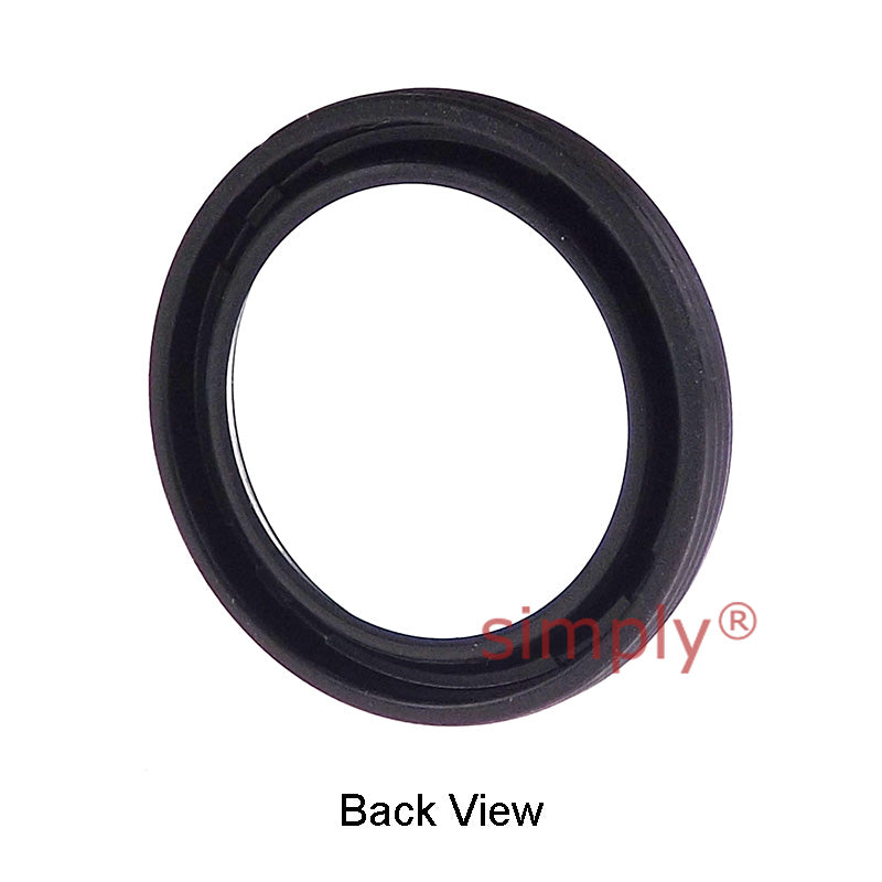 18x24x3mm Nitrile Rubber Single Lip Rotary Shaft Oil Seal Springless Design VC Style