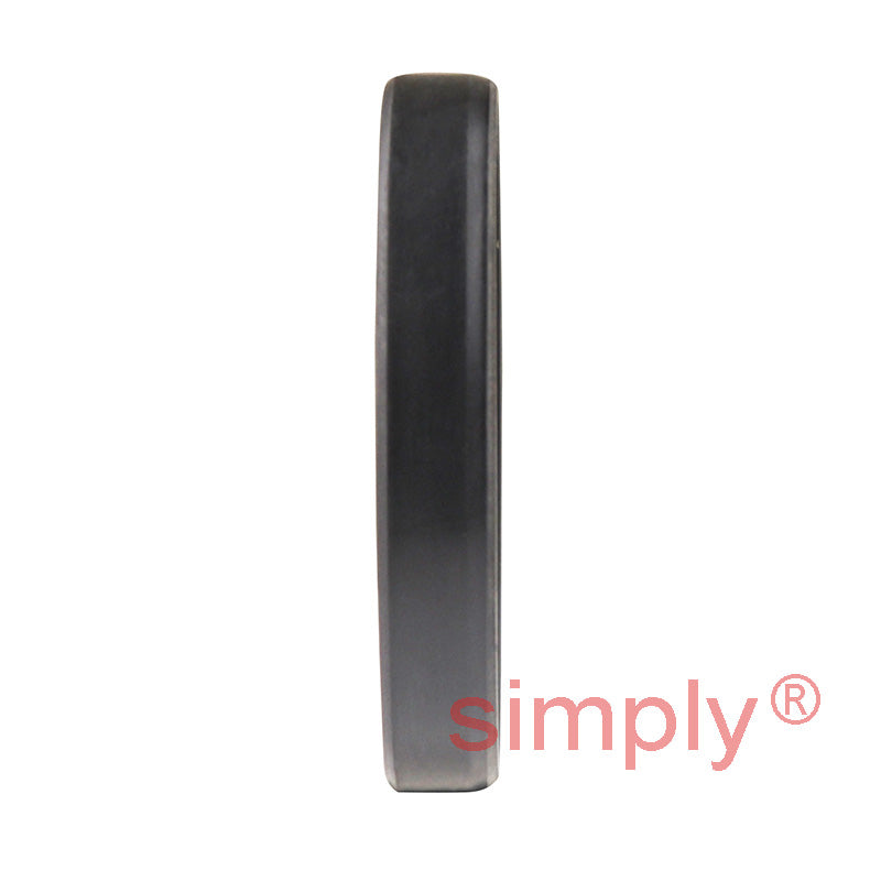 1.12x1.56x0.25 inch Nitrile Rubber Single Lip Rotary Shaft Oil Seal with Garter Spring R21 / SC