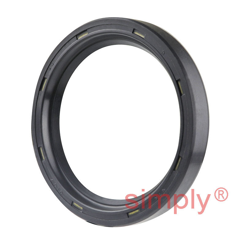 1.12x1.5x0.25 inch Nitrile Rubber Double Lip Rotary Shaft Oil Seal with Garter Spring R23 / TC Style