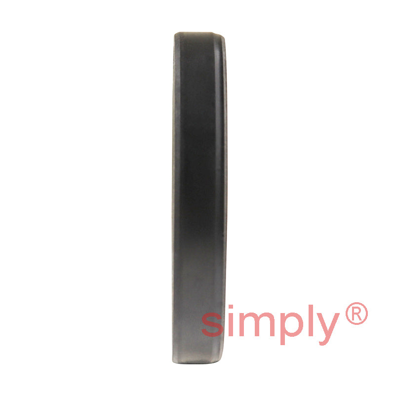 1.12x1.62x0.25 inch Nitrile Rubber Double Lip Rotary Shaft Oil Seal with Garter Spring R23 / TC Style