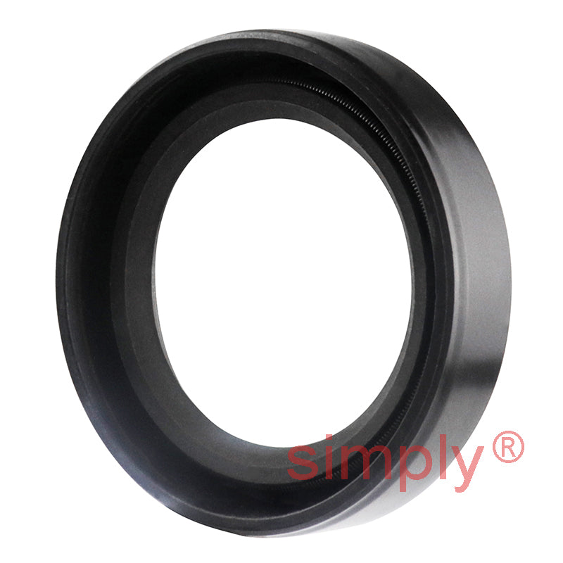 1.12x1.62x0.31 inch Nitrile Rubber Single Lip Rotary Shaft Oil Seal with Garter Spring R21 / SC