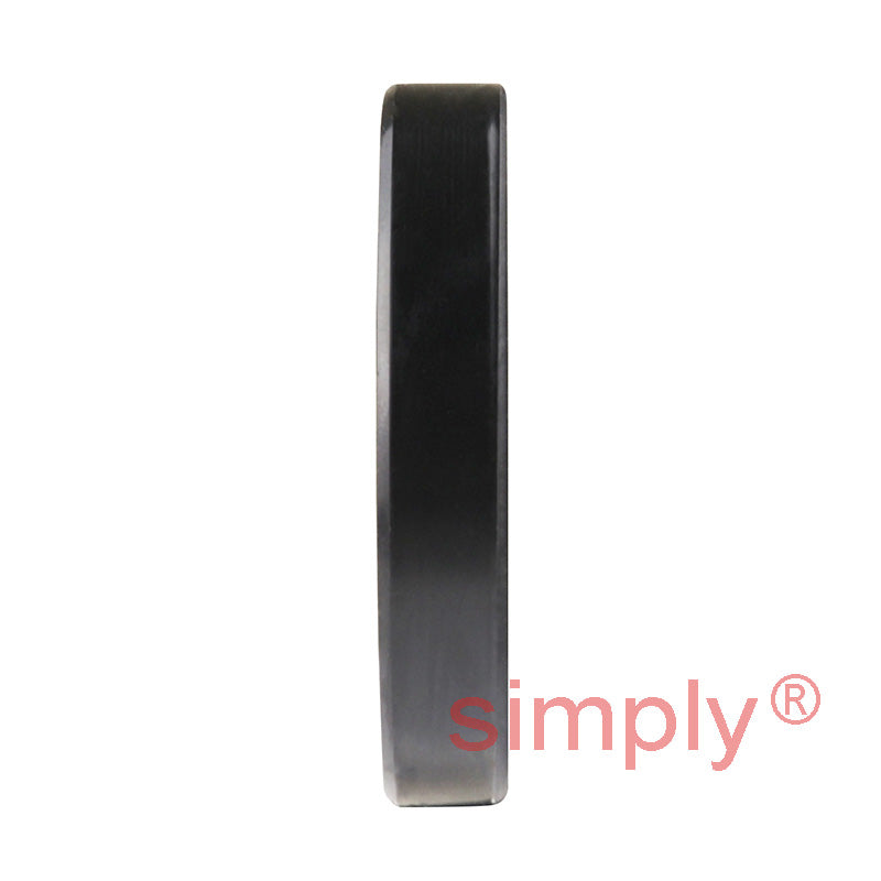 1.12x1.75x0.31 inch Nitrile Rubber Single Lip Rotary Shaft Oil Seal with Garter Spring R21 / SC