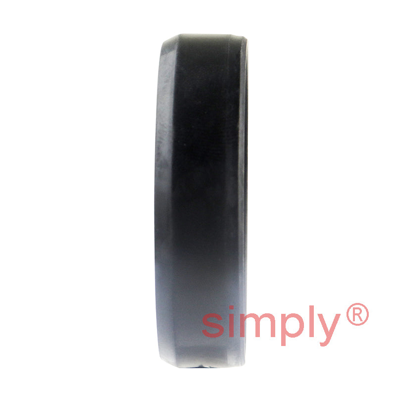 1.12x1.75x0.43 inch Nitrile Rubber Single Lip Rotary Shaft Oil Seal with Garter Spring R21 / SC