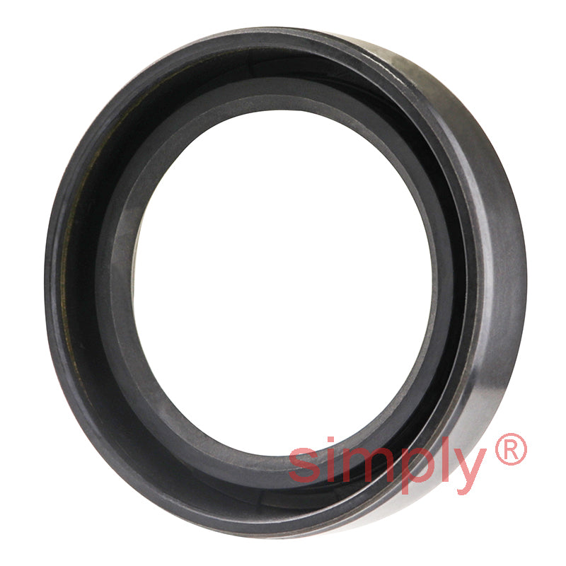 1.18x1.68x0.37 inch Nitrile Rubber Single Lip Rotary Shaft Oil Seal with Garter Spring R21 / SC