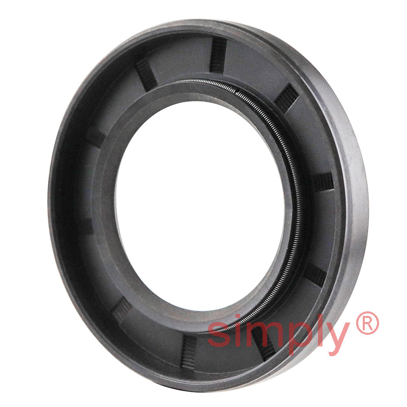 1.18x2x0.25 inch Nitrile Rubber Single Lip Rotary Shaft Oil Seal with Garter Spring R21 / SC Style