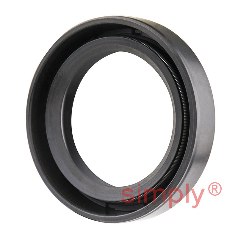 1.25x1.83x0.37 inch Nitrile Rubber Double Lip Rotary Shaft Oil Seal with Garter Spring R23 / TC Style