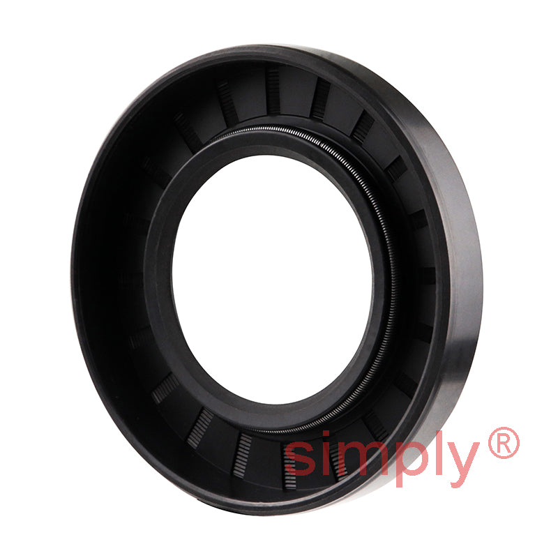 1.25x2.25x0.37 inch Nitrile Rubber Single Lip Rotary Shaft Oil Seal with Garter Spring R21 / SC