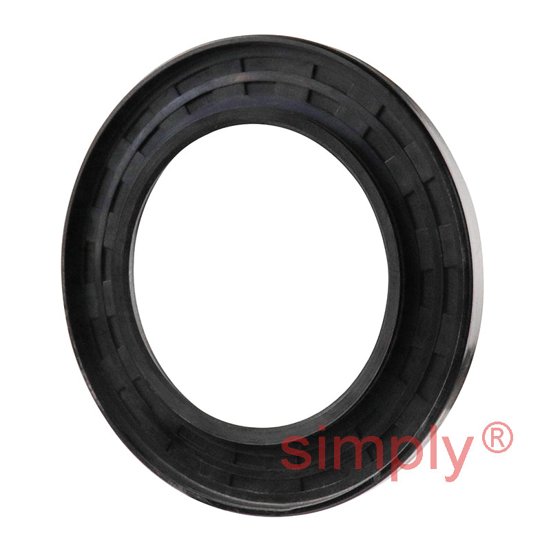 1.25x2.75x0.37 inch Nitrile Rubber Single Lip Rotary Shaft Oil Seal with Garter Spring R21 / SC